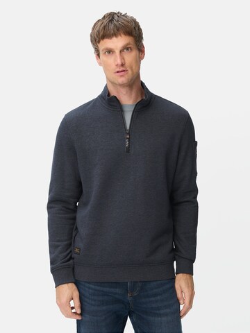 CAMEL ACTIVE Sweatshirt in Blue: front
