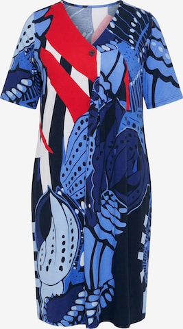 Ulla Popken Kleid in Blau: Vorderseite