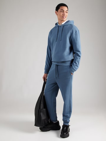 HUGO Träningsoverall 'DapoDayote' i blå: framsida