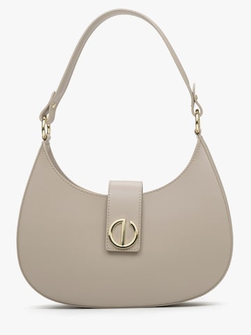 Estro Handbag '1210' in Beige: front