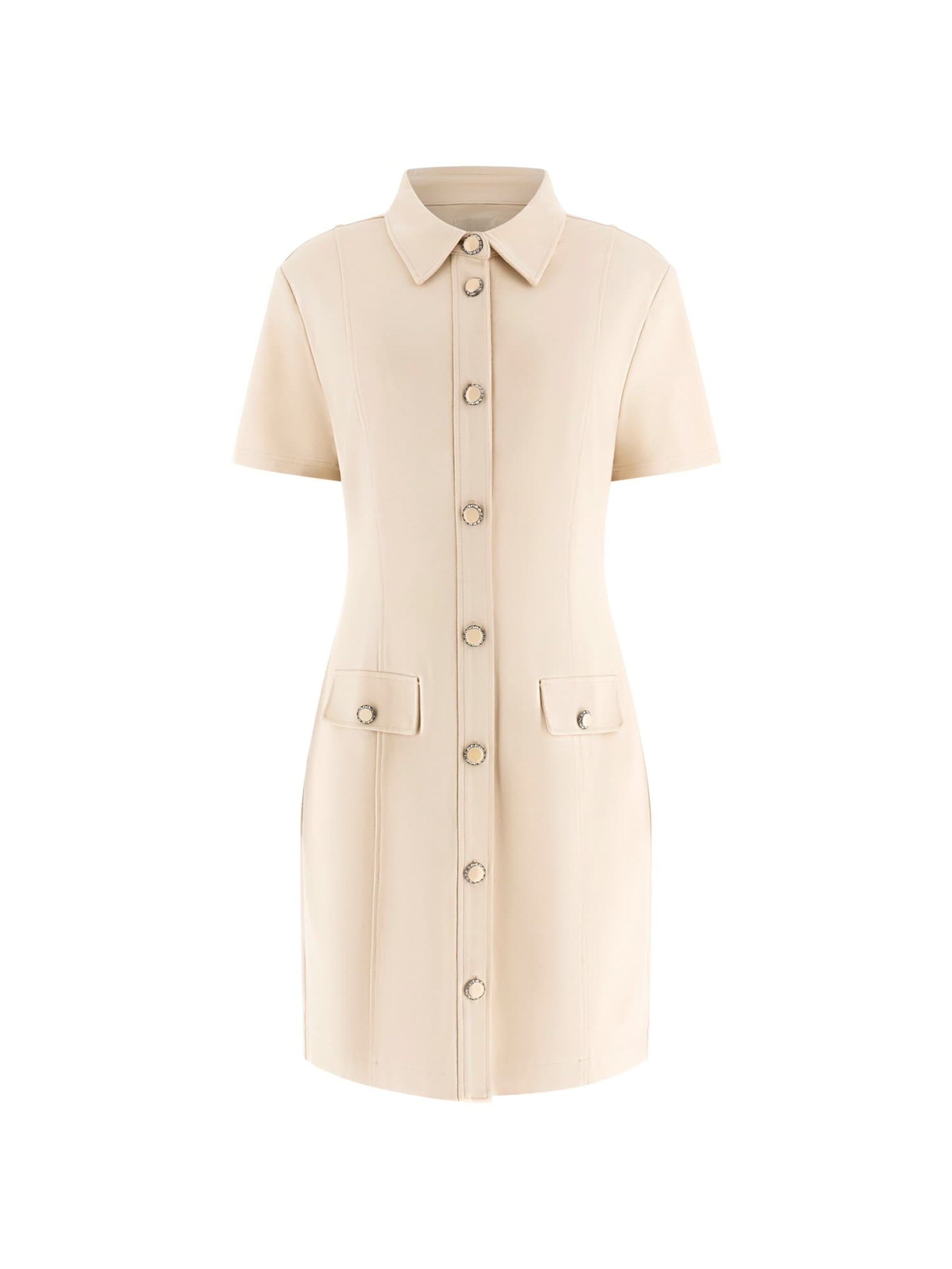 GUESS Kleid in Beige: Vorderseite