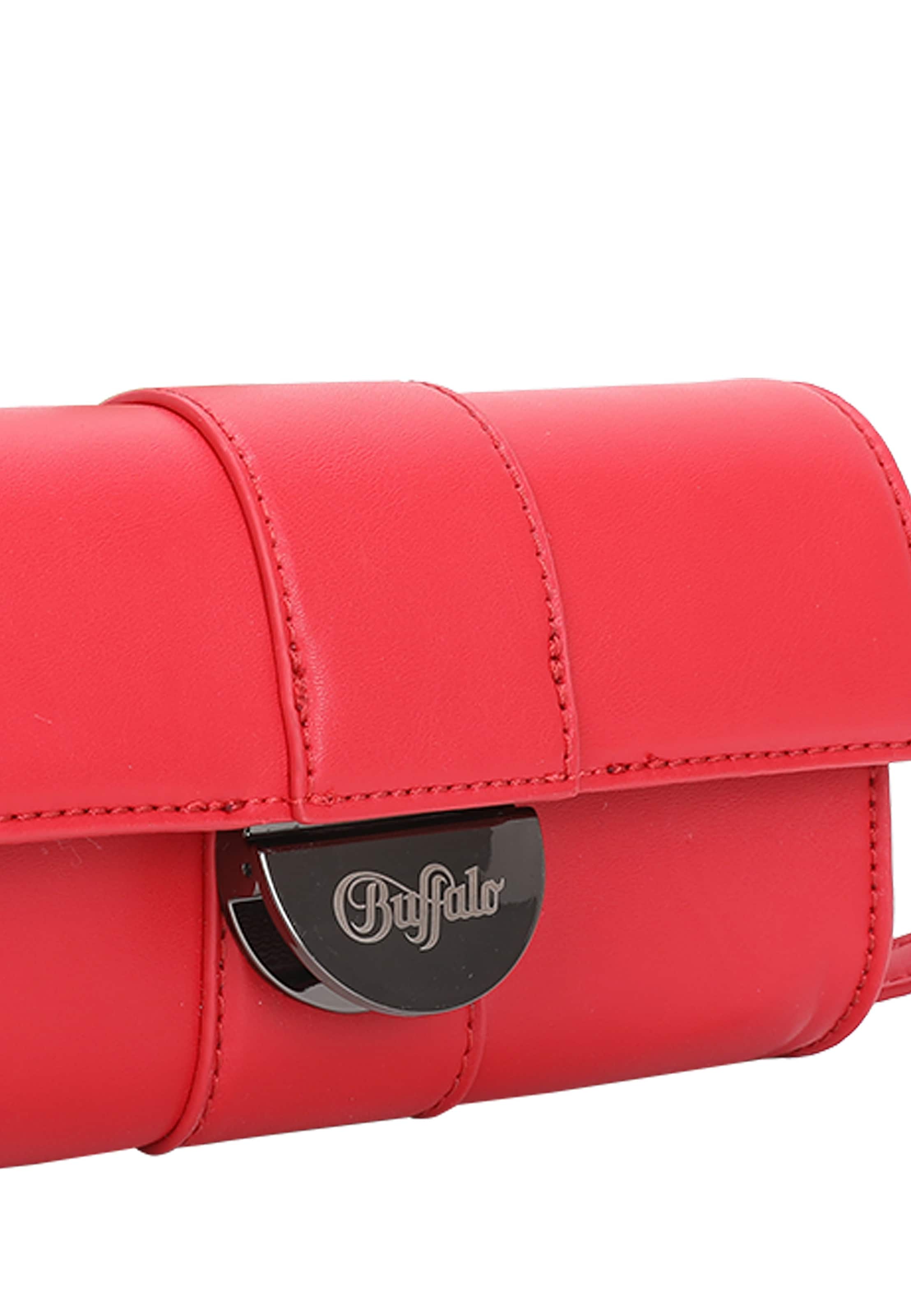 BUFFALO Clutch 'Curve Night' in Red