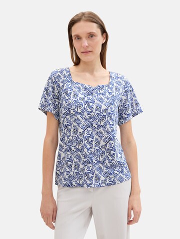 TOM TAILOR Shirt in Weiß: Vorderseite