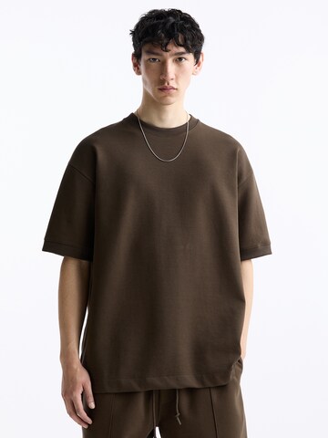 Maglietta di Pull&Bear in marrone: frontale