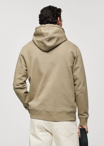 MANGO MAN Collegepaita 'Bone' värissä beige