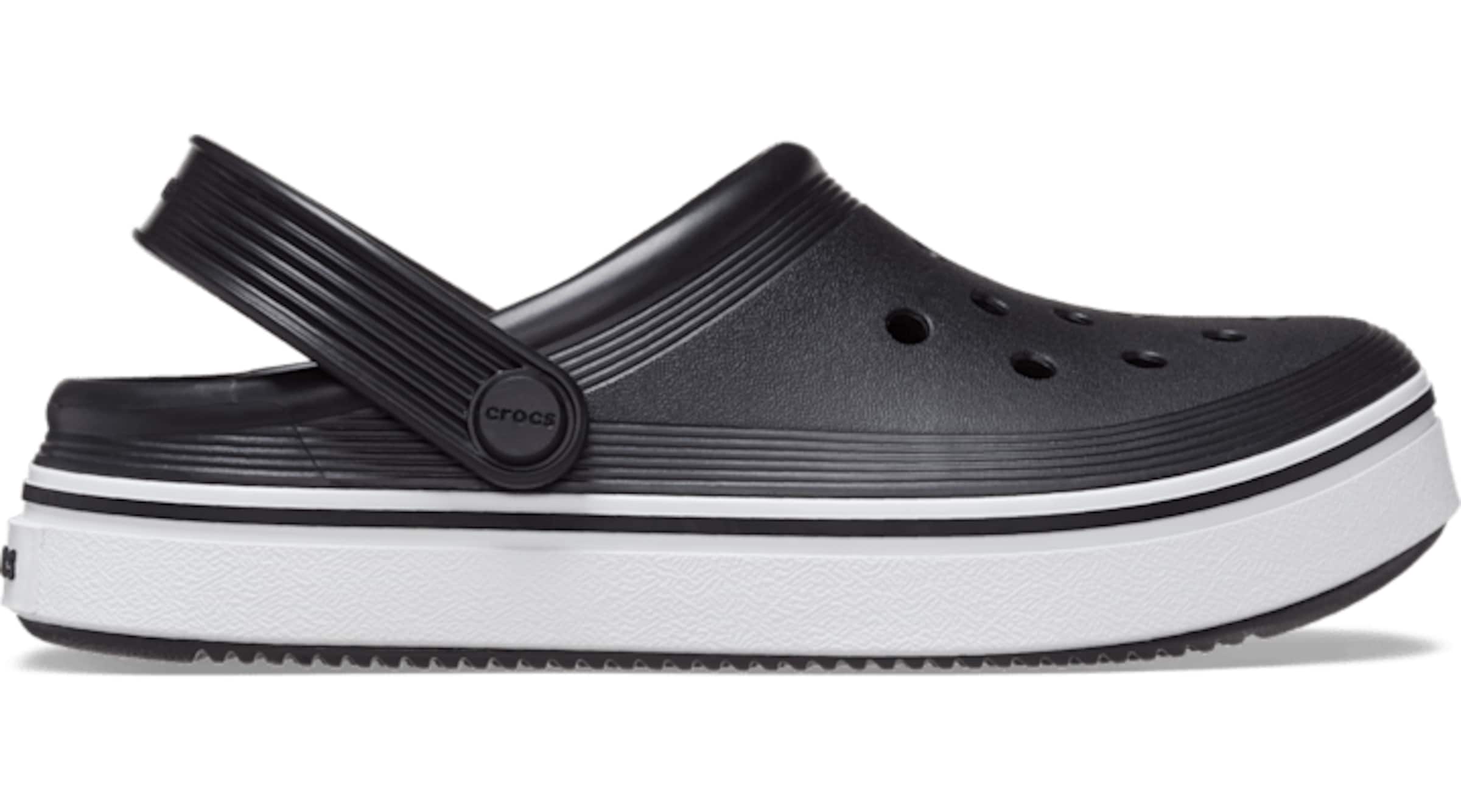 Crocs Ανοικτά παπούτσια 'Off Court' σε μαύρο