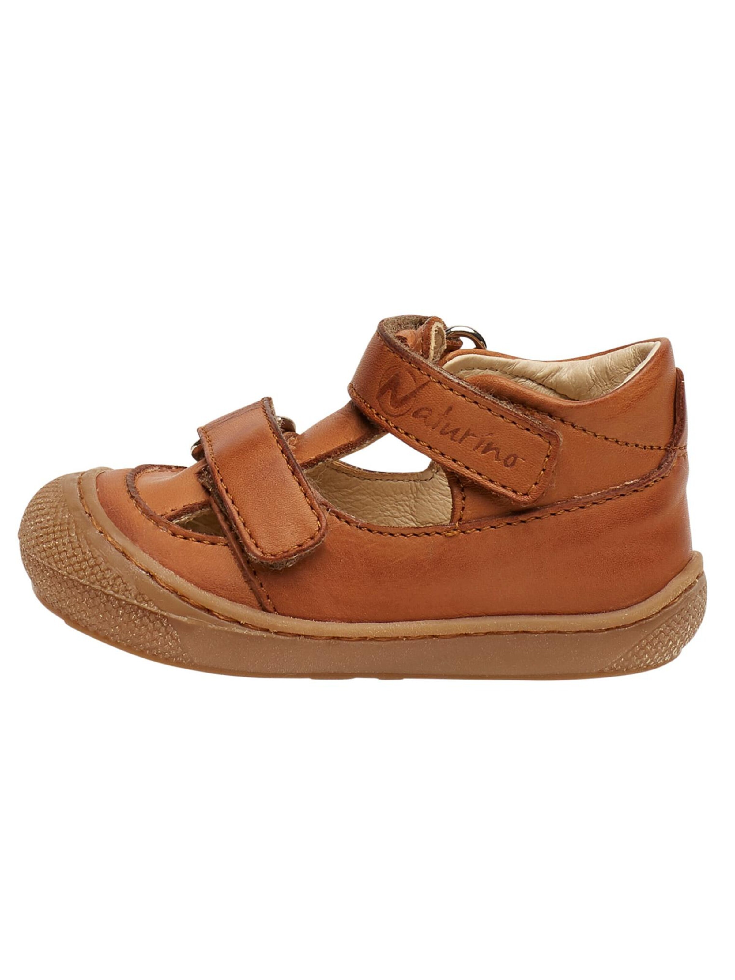 NATURINO Open shoes 'PUFFY' in Beige