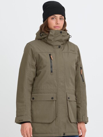 Giacca per outdoor ' NBWanda W 10.000 mit wasserdichter Beschichtung ' di North Bend in verde