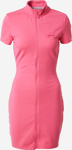 Tommy Jeans - Vestido em rosa: frente