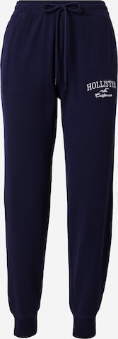 HOLLISTER Zúžený Kalhoty – modrá: přední strana