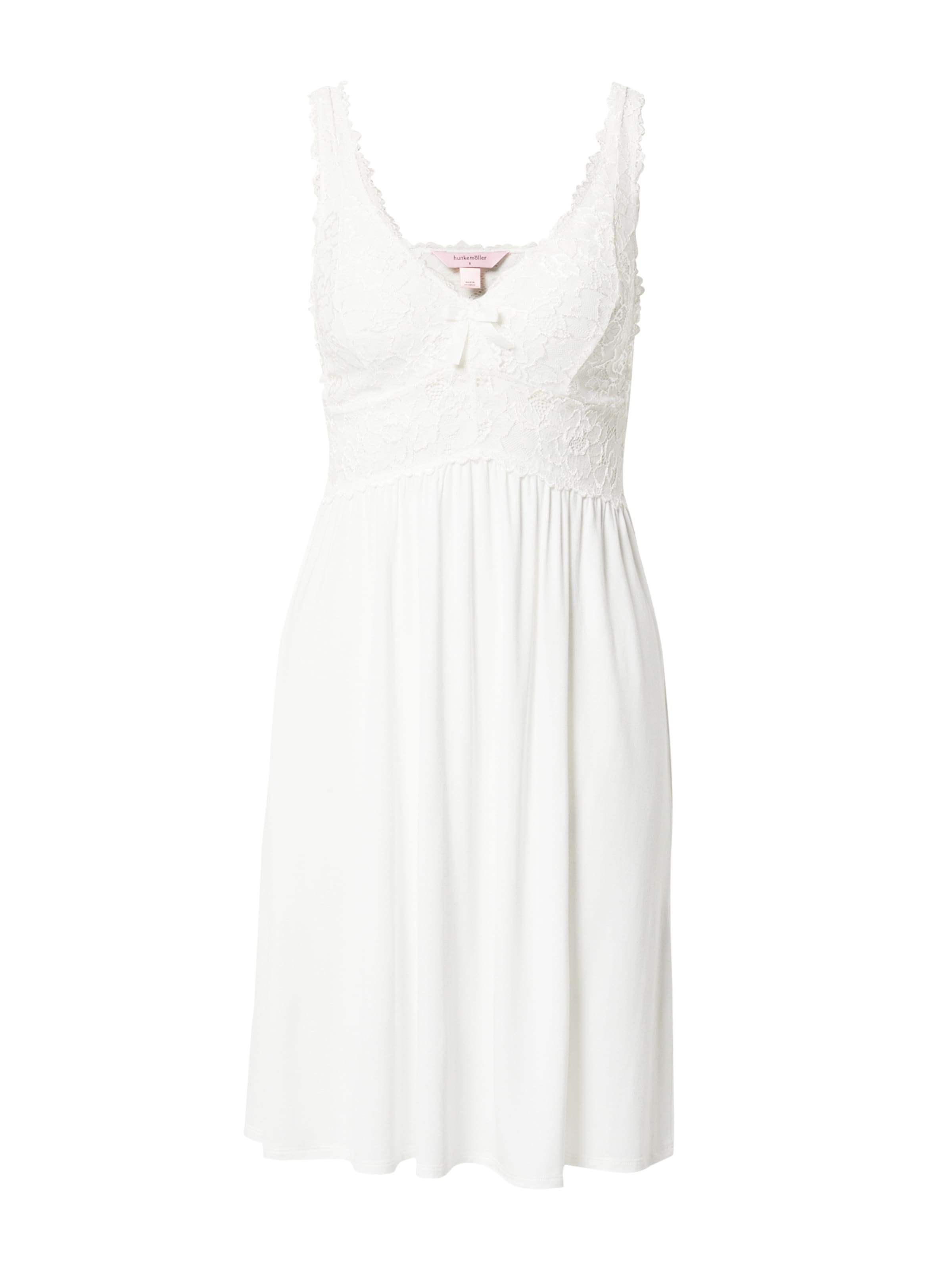 Hunkemöller Negligé &#x27;Nora&#x27; in Wit: voorkant