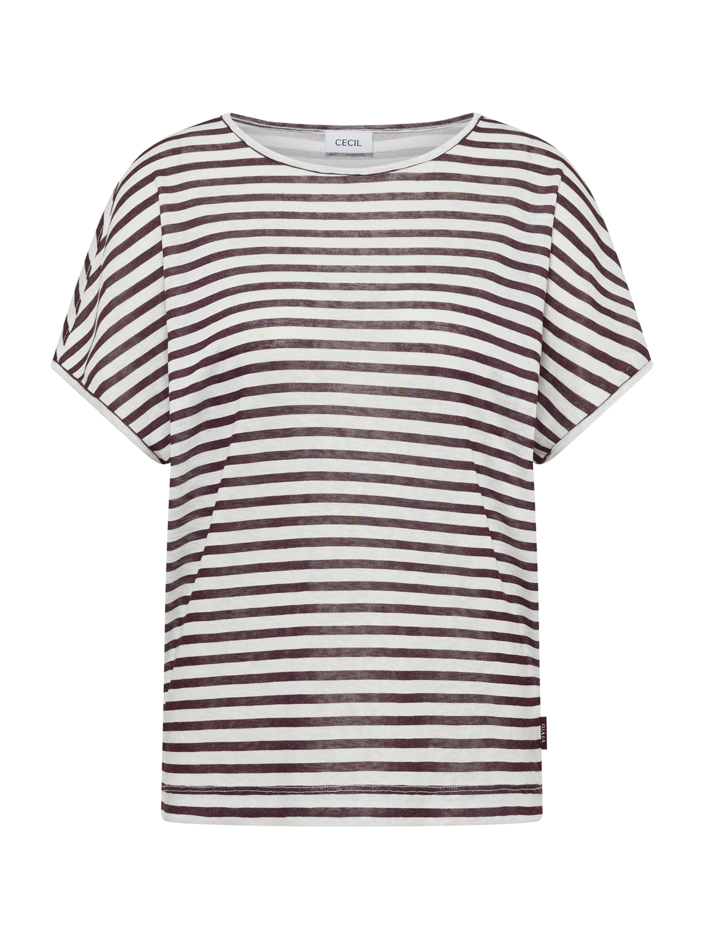 T-shirt CECIL en rouge : devant