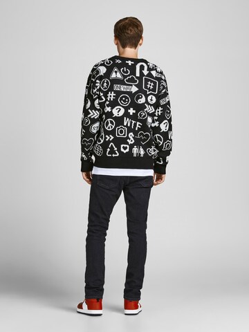 Pullover 'INFO' di JACK & JONES in nero