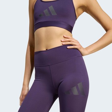 ADIDAS PERFORMANCE Skinny Sporthose 'Essentials' in Lila