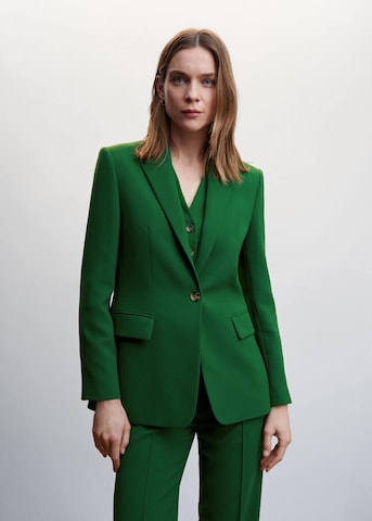 MANGO Blazers 'maca' in Groen: voorkant