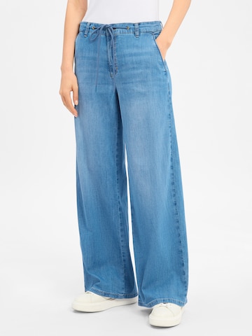 Loosefit Jean 'Charly' MAC en bleu : devant