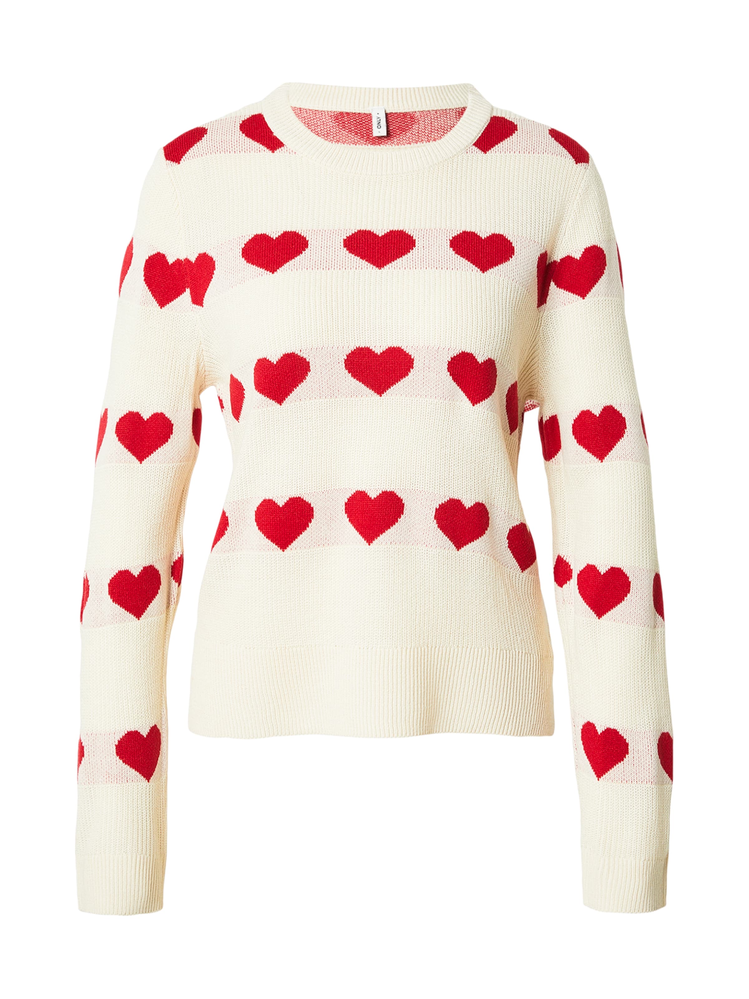 ONLY Пуловер 'ONLELYNA' в бежово: отпред