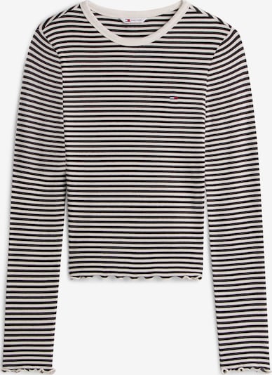 Marškinėliai iš Tommy Jeans, spalva – juoda / balta, Prekių apžvalga