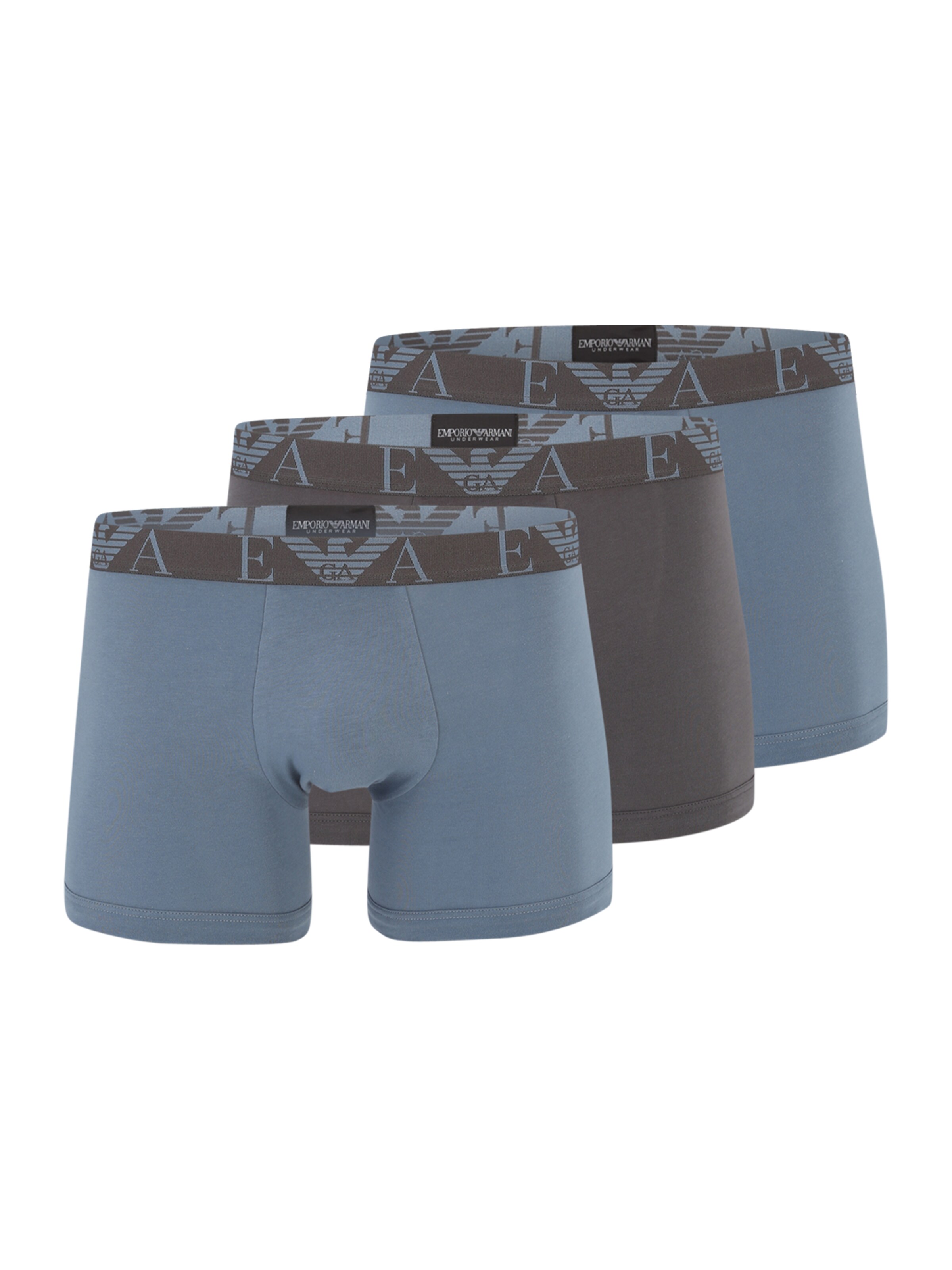 Boxer di Emporio Armani in blu: frontale