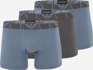Boxer di Emporio Armani in blu: frontale