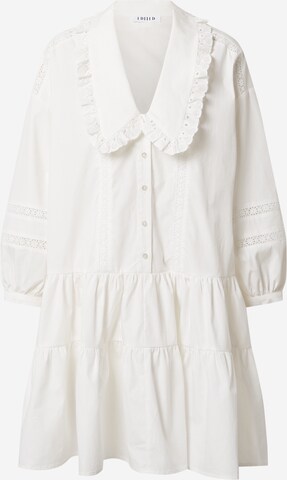 EDITED - Vestidos camiseiros 'Galilea' em branco: frente