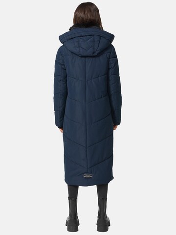 MARIKOO Winter Coat 'Nadaree XVI' in Blue