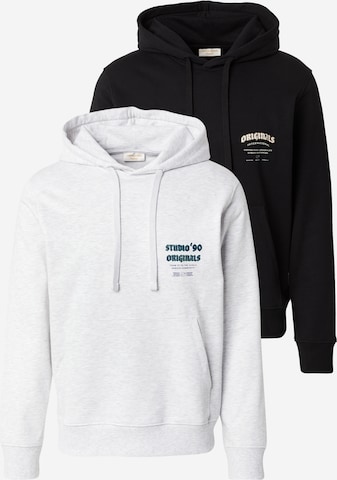 juoda JACK & JONES Megztinis be užsegimo 'JORMEADOWS': priekis