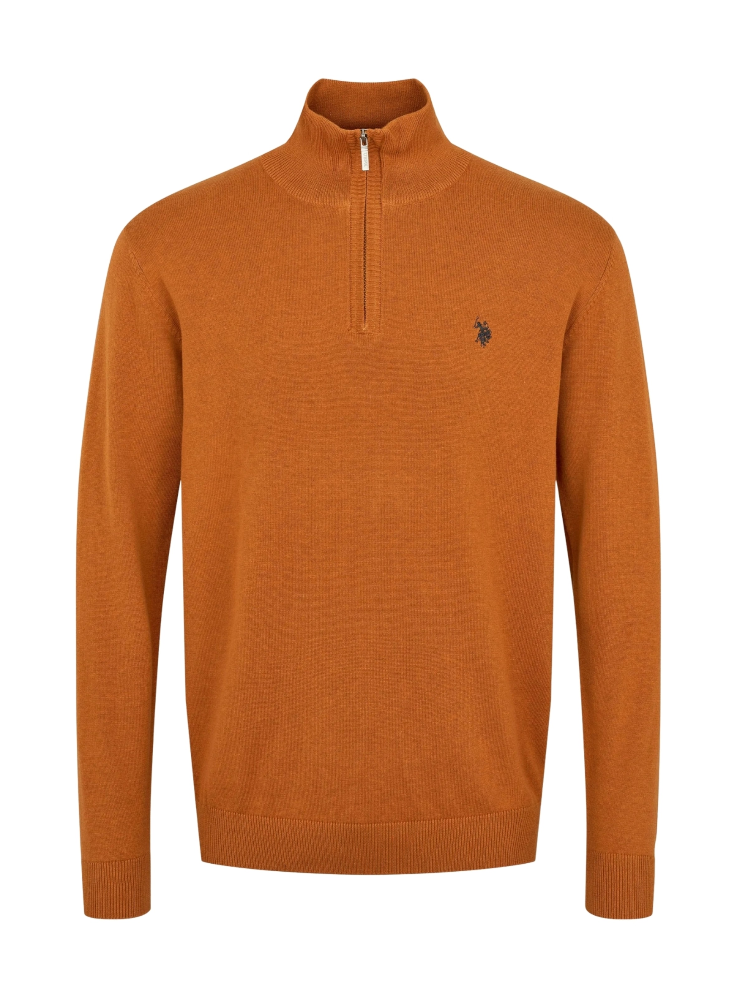 Pull-over 'Brison' U.S. POLO ASSN. en orange : devant