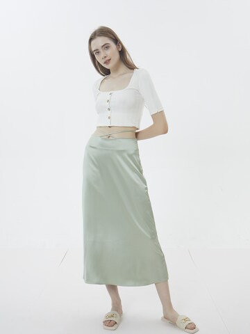AIKI KEYLOOK Skirt 'Calmdown' in Green