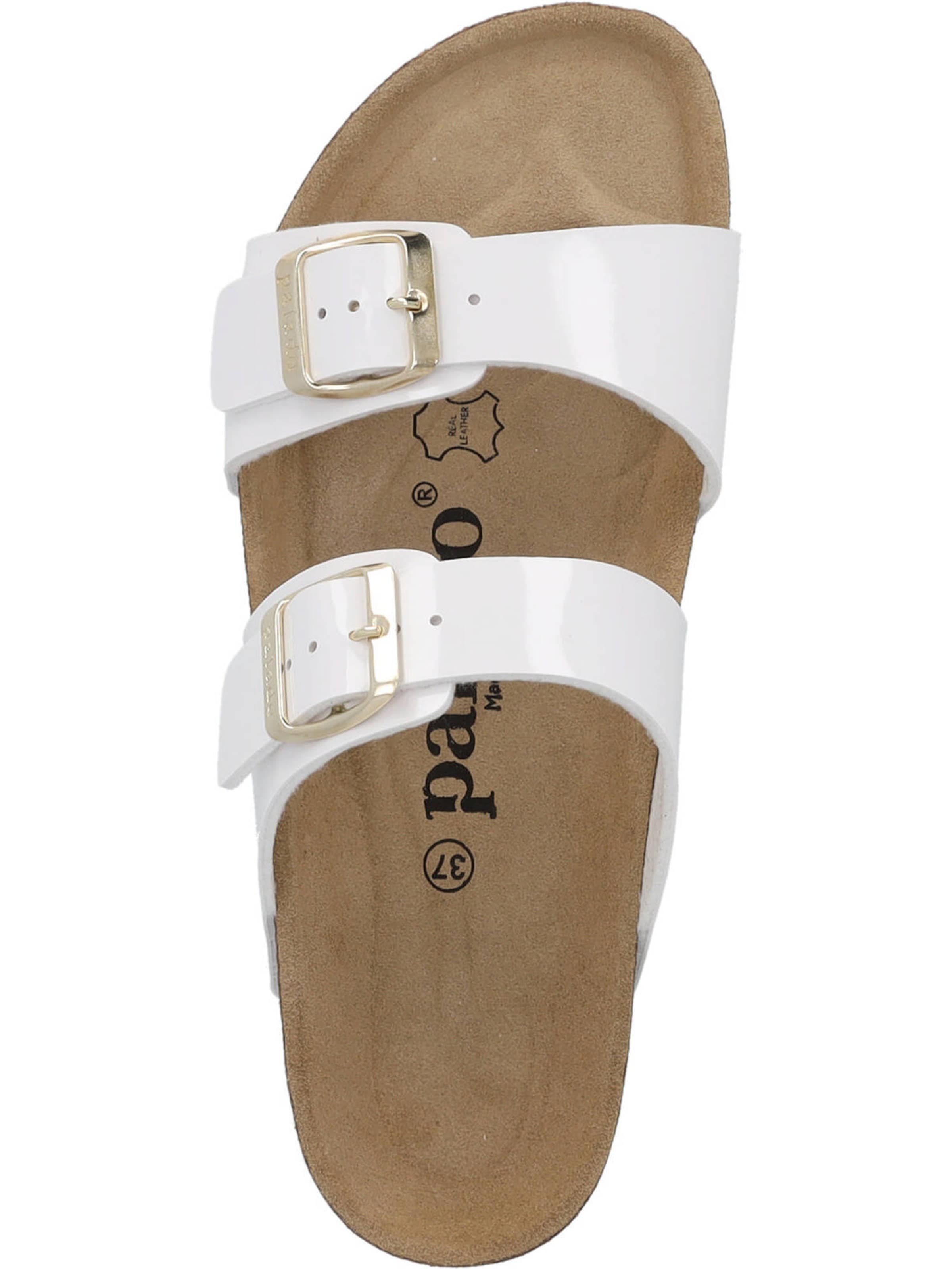 Palado Pantolette 'Samos PF' i vit