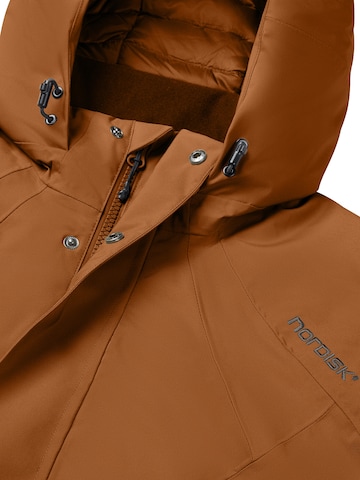 NORDISK Winter Coat 'Vigdis' in Brown