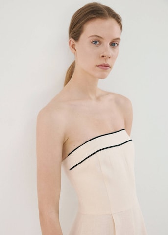 MANGO Kezeslábas 'Corso' - bézs