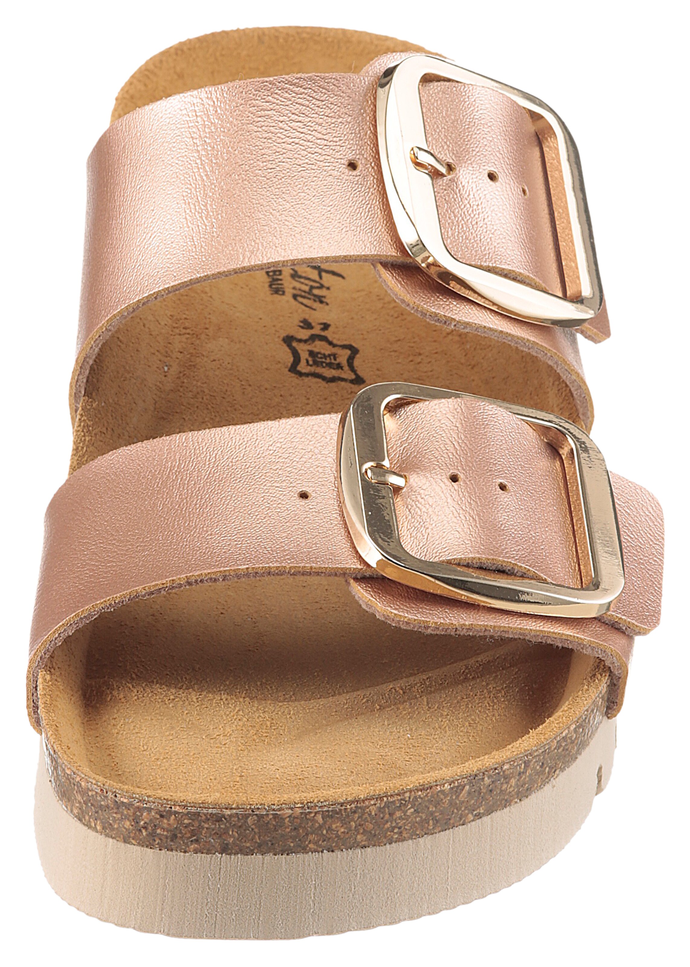 Aniston Mules in Bronze