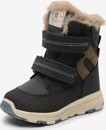BISGAARD Snow Boots 'Spencer' in Blue: front
