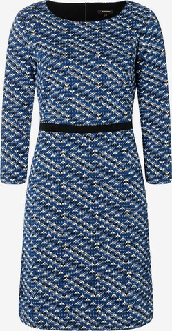 Robe fourreau MORE & MORE en bleu : devant