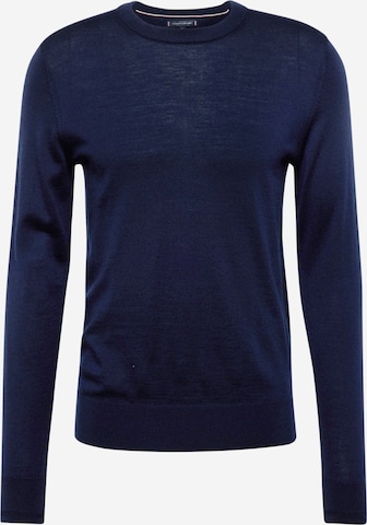 Pull-over Tommy Hilfiger Tailored en bleu : devant