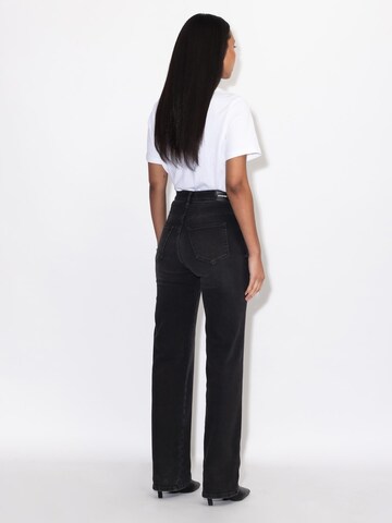 Dr. Denim Slim fit Jeans 'Moxy High Straight' in Black