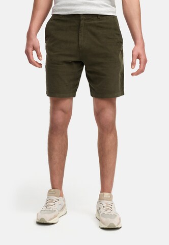 Regular Pantalon 'Arthur' Kronstadt en vert : devant