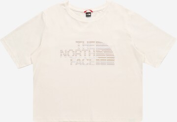 THE NORTH FACE Sportshirt in Weiß: front