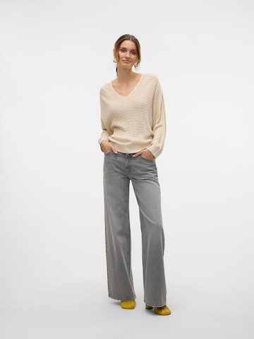 Pull-over 'VMNew Lexsun' VERO MODA en beige