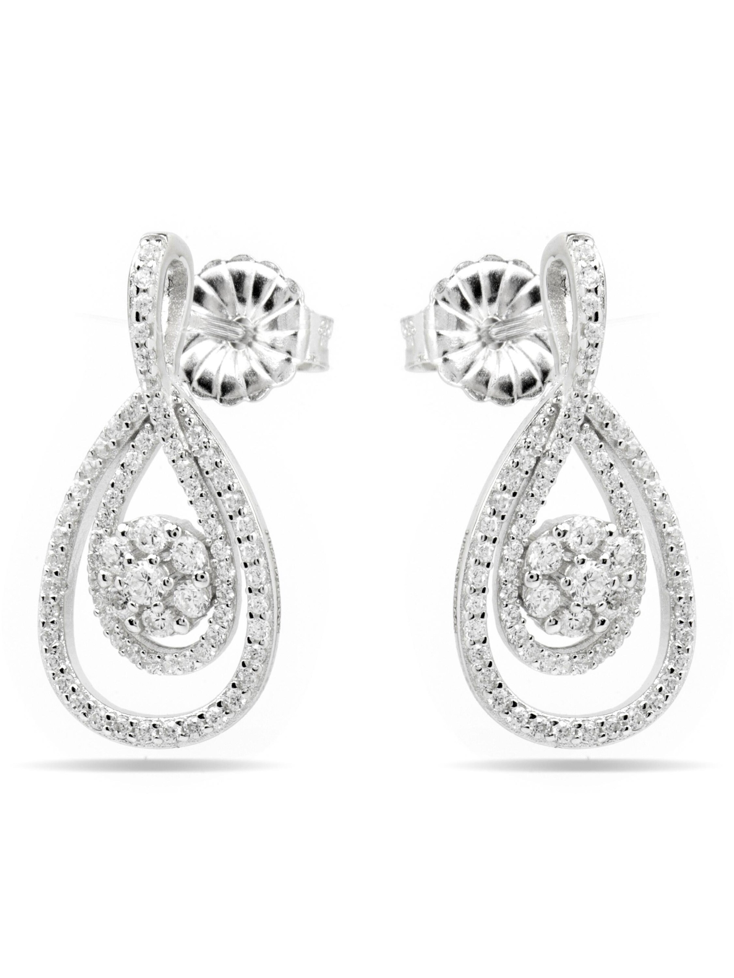 Luxenter - Pendientes 'Isloth' en plata