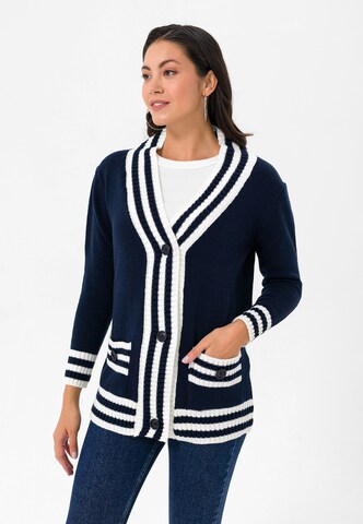 Felix Hardy Strickjacke in Blau