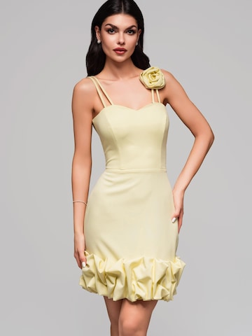 Ombre Evening dress in Yellow