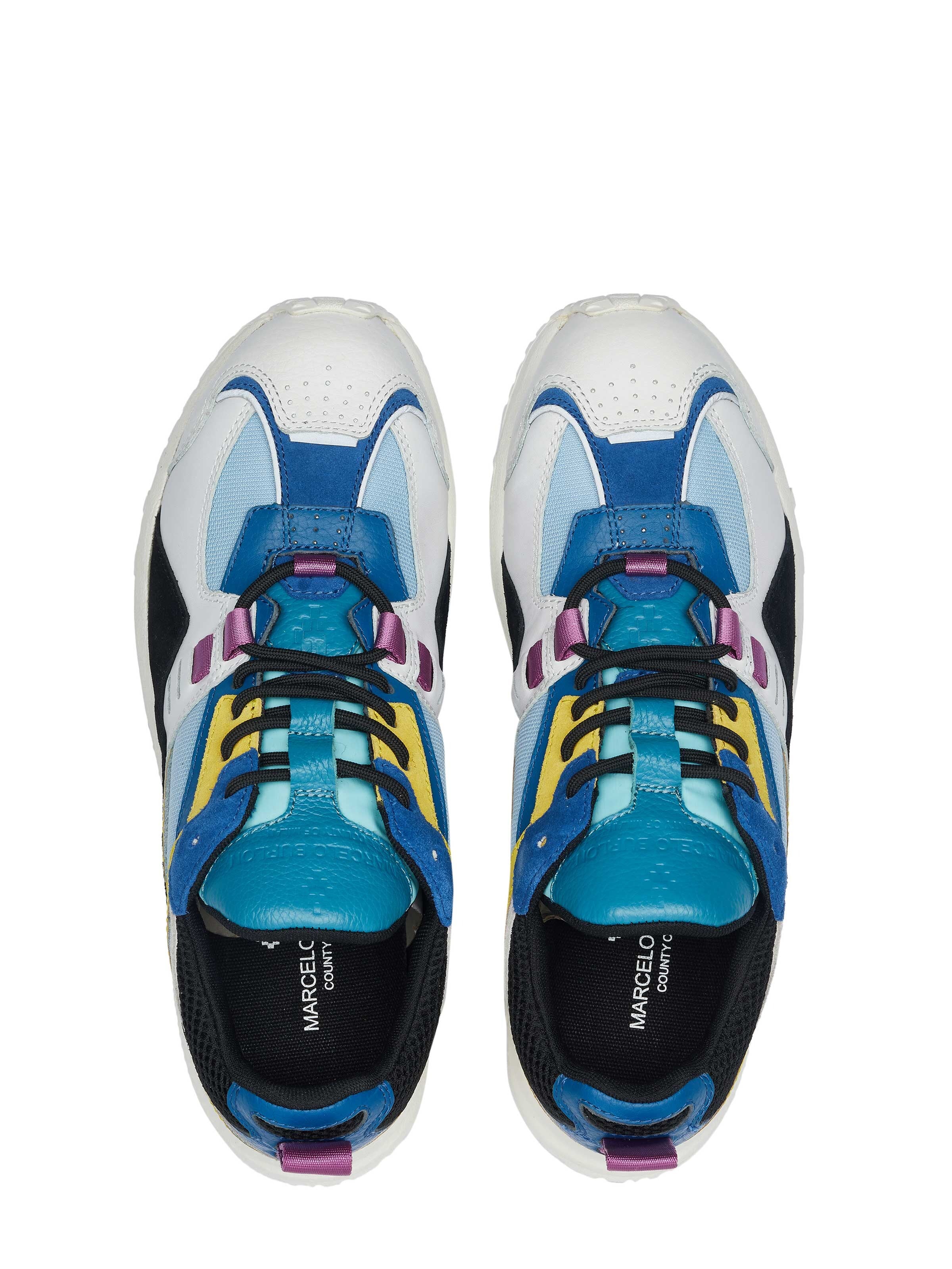 Slip on Marcelo Burlon en mélange de couleurs