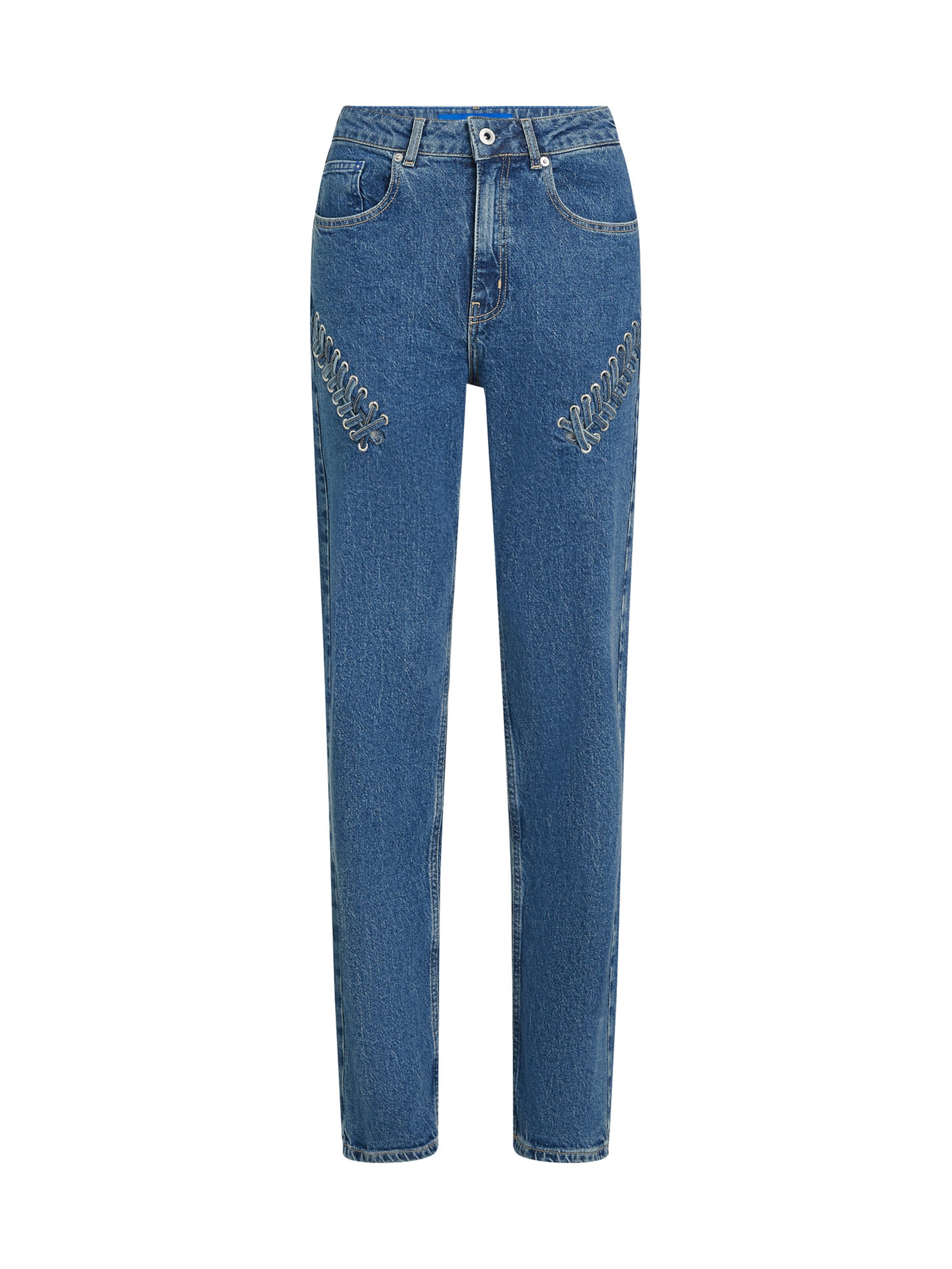 KARL LAGERFELD JEANS Regular Jeans in Blue: front