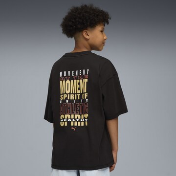 PUMA T-Shirt 'Wardrobe Essentials Go Together' in Schwarz: Vorderseite