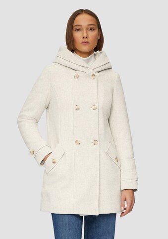 Manteau mi-saison s.Oliver en blanc : devant