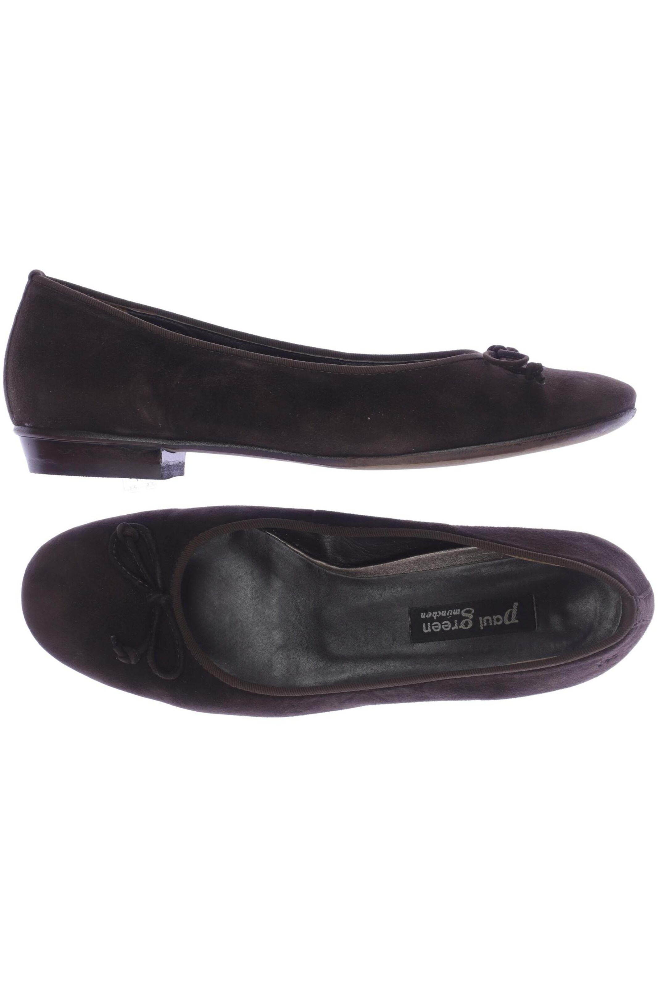 Paul Green Flats & Loafers in 39 in Brown: front