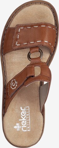 Rieker Mules in Brown