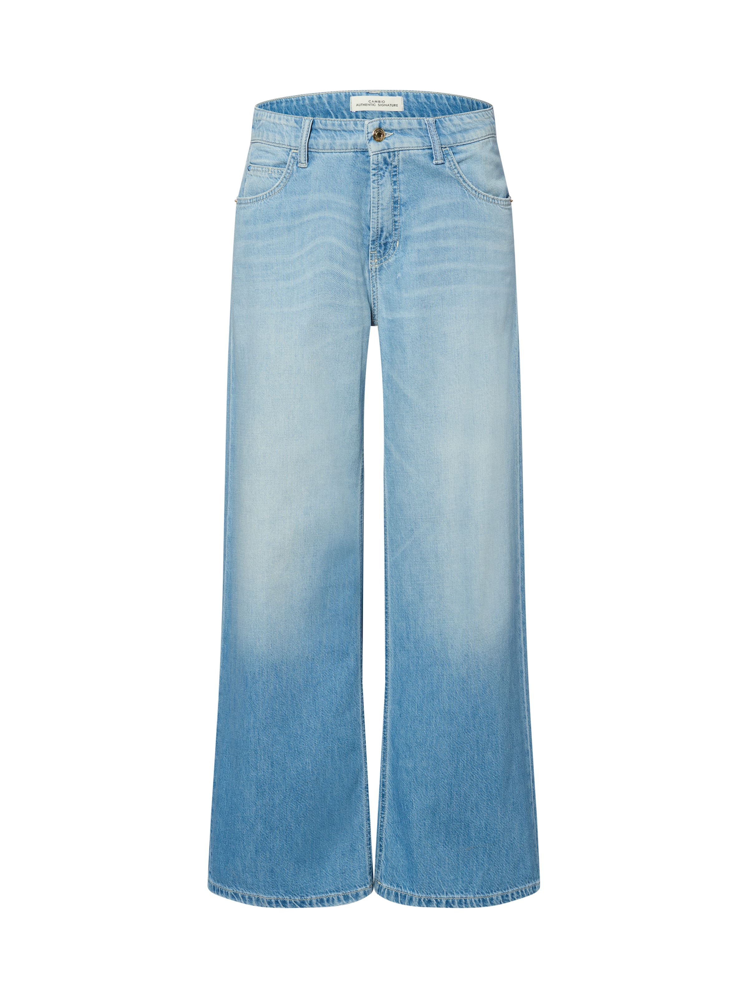 Cambio Wide leg Jeans 'Palazzo' in Blue: front